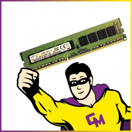 8GB RAM DDR3 Serveur Samsung M391B1G73AH0-YH9 ECC PC3-10600E 1333Mhz DIMM