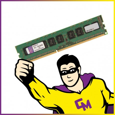 8GB RAM Serveur DDR3 Kingston KTL-TS313E/8G ECC PC3-10600E 1333 Mhz DIMM CL9