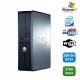 PC DELL Optiplex 760 DT Intel Core 2 Duo E8400 3Ghz 2Go DDR2 250Go WIFI XP Pro
