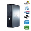 PC DELL Optiplex 760 DT Intel Core 2 Duo E8400 3Ghz 2Go DDR2 250Go WIFI XP Pro