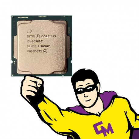 Processeur CPU Intel Core i5-10500T 2.3Ghz 12Mo SRH3B FCLGA1200 Six Core