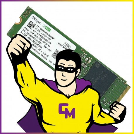 SSD NVMe M.2 128Go SK Hynix HFM128GDJTNG-8310A PCIe
