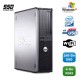 PC DELL Optiplex 760 DT Intel E8400 3Ghz 4Go DDR2 240Go SSD WIFI XP Pro