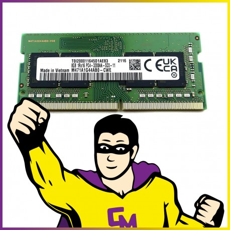 8Go RAM DDR4 Kingston KKRVFX-MIE SODIMM 3200 Mhz Mémoire PC Portable