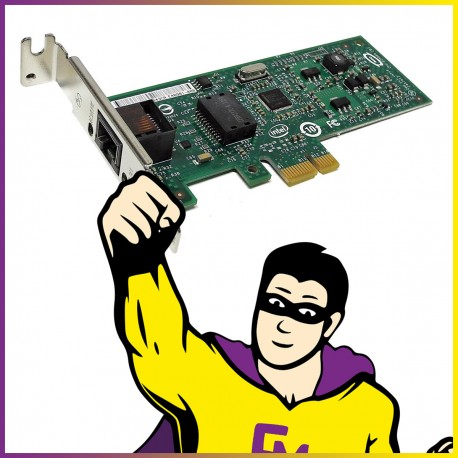 Carte Réseau Intel EXPI9301CTBLK CPU-E98152 CPU-E25869 Gigabit CT PCI-e RJ45