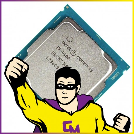 Processeur CPU Intel I3-9100T SRCZX 3.10Ghz FCLGA1151 Quad-Core