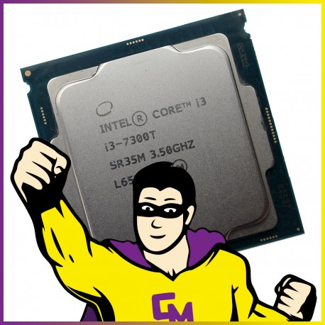 Processeur CPU Intel I3-7100T SR35P 3.40 Ghz FCLGA1151 Dual-Core Kaby Lake