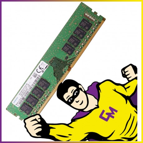 16Go RAM DDR4 Samsung M378A2K43CB1-CRC PC4-19200V 2400Mhz DIMM CL17 1.2V PC