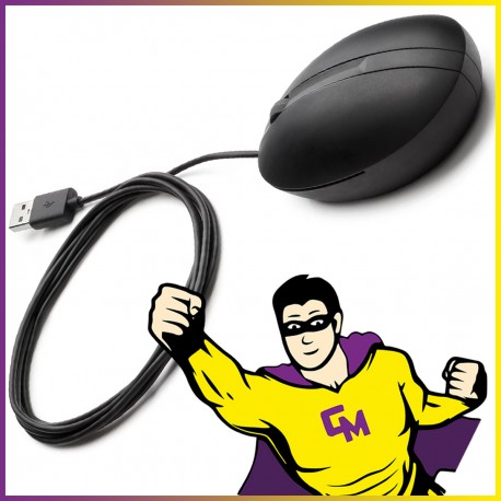 Souris Optique USB HP HSA-D005M Noir NEUF