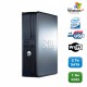 PC DELL Optiplex 760 DT Intel Core 2 Duo E8400 3Ghz 1Go DDR2 2 To WIFI XP Pro