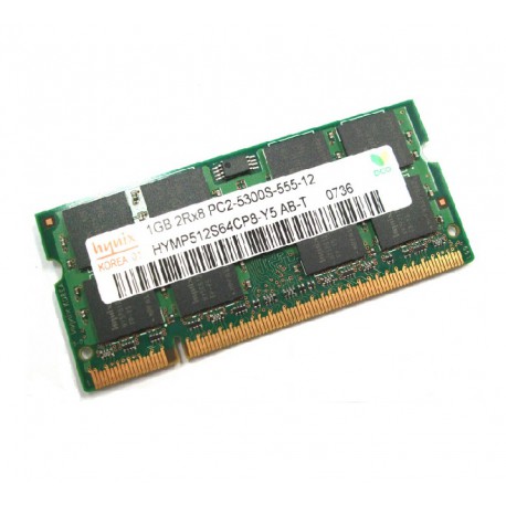 1Go RAM PC Portable SODIMM Hynix HYMP512S64CP8-Y5 AB-T DDR2 667Mhz PC2-5300S CL5