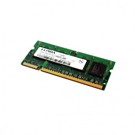 1Go RAM PC Portable ELPIDA EBE11UE6ACUA-8G-E SODIMM DDR2 800Mhz PC2-6400S CL6