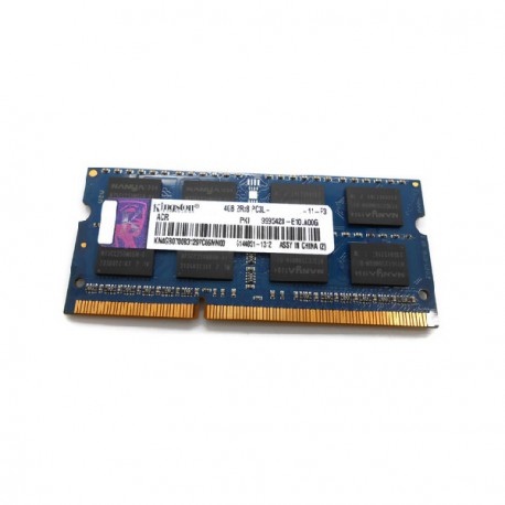4Go Barrette Mémoire RAM Kingston ACR512X64D3S13C9G SODIMM DDR3 PC3-10600S CL9