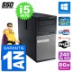 PC Tour Dell 7020 Intel Core i5-4570 RAM 8Go SSD 240Go Windows 10 Wifi