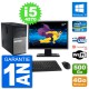 PC Tour Dell 7020 Ecran 27" Intel i5-4570 RAM 4Go Disque 500Go Windows 10 Wifi