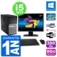 PC Tour Dell 7020 Ecran 27" Intel i5-4570 RAM 8Go Disque 250Go Windows 10 Wifi