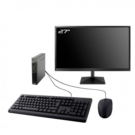 Ultra Mini PC Lenovo M93p Tiny Intel i5-4570T RAM 8Go SSD 240Go Windows 10 Wifi