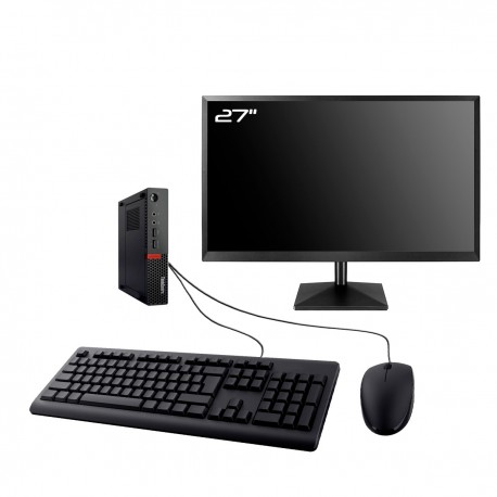 PC Lenovo M710q Tiny Intel I5-7400T RAM 8Go SSD 240Go W11 Wifi