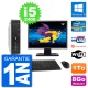 PC HP 8300 SFF Ecran 19" Intel i5-2400 RAM 8Go Disque Dur 1To Windows 10 Wifi