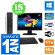 PC HP 8300 SFF Ecran 22" Intel i5-2400 RAM 4Go Disque Dur 1To Windows 10 Wifi