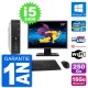 PC HP 8300 SFF Ecran 22" Intel i5-2400 RAM 16Go Disque 250Go Windows 10 Wifi