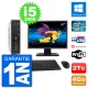 PC HP 8300 SFF Ecran 27" Intel i5-2400 RAM 4Go Disque Dur 2To Windows 10 Wifi