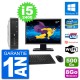 PC HP 8300 SFF Ecran 27" Intel i5-2400 RAM 8Go Disque 500Go Windows 10 Wifi