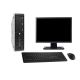 PC HP 8300 SFF Ecran 22" Intel i5-2400 RAM 16Go Disque 250Go Windows 10 Wifi