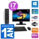 PC HP 8300 SFF Ecran 19" Intel i7-3770 RAM 8Go Disque Dur 1To Windows 10 Wifi
