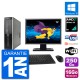 PC HP 6005 SFF Ecran 19" AMD Athlon II X2 B24 RAM 16Go 250Go Windows 10 Wifi