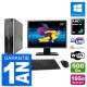 PC HP 6005 SFF Ecran 22" AMD Athlon II X2 B24 RAM 16Go 500Go Windows 10 Wifi
