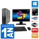 PC HP 6005 SFF Ecran 27" AMD Athlon II X2 B24 RAM 4Go Disque 2To Windows 10 Wifi