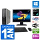 PC HP 6005 SFF Ecran 27" AMD Athlon II X2 B24 RAM 8Go 500Go Windows 10 Wifi