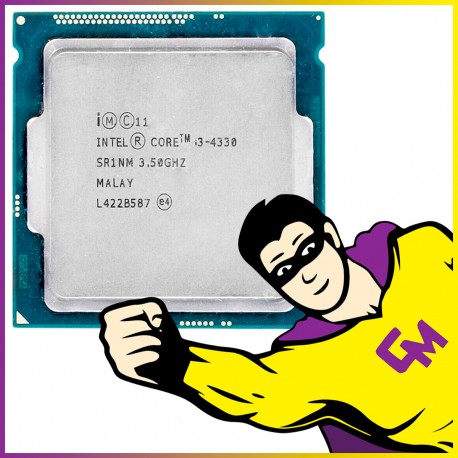 Processeur CPU Intel Core I3-4330 SR1NM 3.50 GHz FCLGA1150 Quad-Core