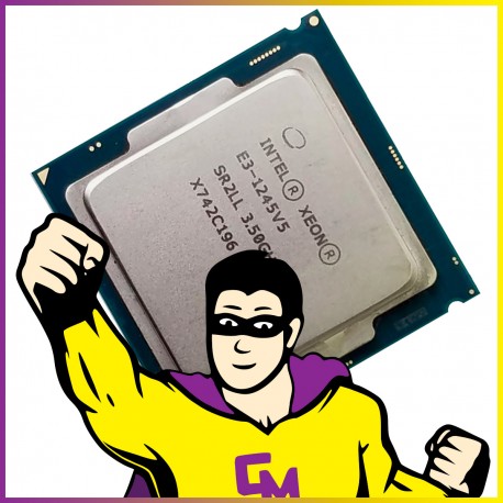 Processeur CPU Intel Xeon E3-1245V5 SR2LL 3.50 GHz FCLGA1151 Quad-Core