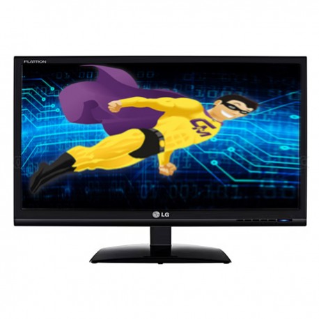 Ecran PC 21.5" LG E2241S-BN 1920x1080 60Hz TFT 5ms 16:9 VGA