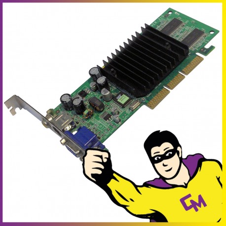 Carte Graphique Nvidia Geforce4 MX 420 64 Mo LP () VGA S Video
