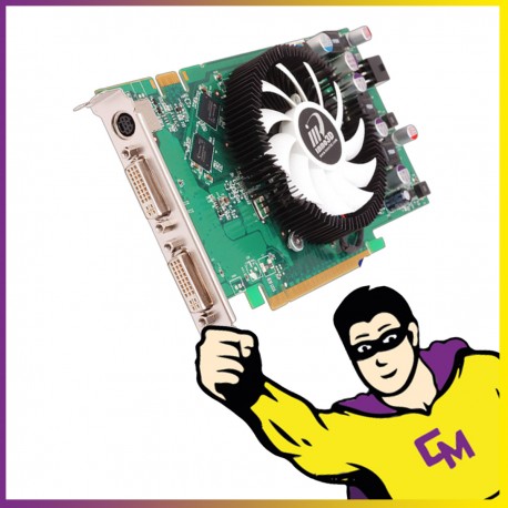 Carte Graphique Nvidia Geforce 9600 GT 512 Mo DDR3 PCI-e 2.0 DVI S-Video