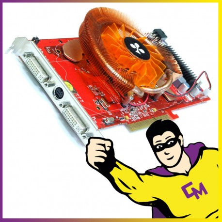 Carte Graphique ATI Radeon HD 3850 512Mo PCI-Express DVI S-Video Low-Profile