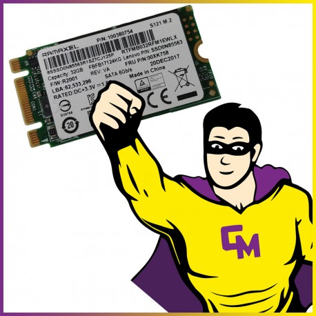 SSD SATA M.2 2242 32Go Ramaxel FRTMB032RFM1EWLX 100380696 clé M&B
