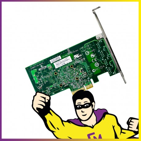 Carte Réseau Broadcom BCM5722 PCI-Express 0D765K D43042 RJ45 High Profile