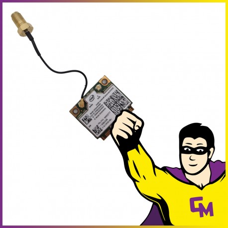 Mini-Carte Wifi sans fil Intel Lenovo + câble antenne 6235ANHMW Bluetooth 4.0