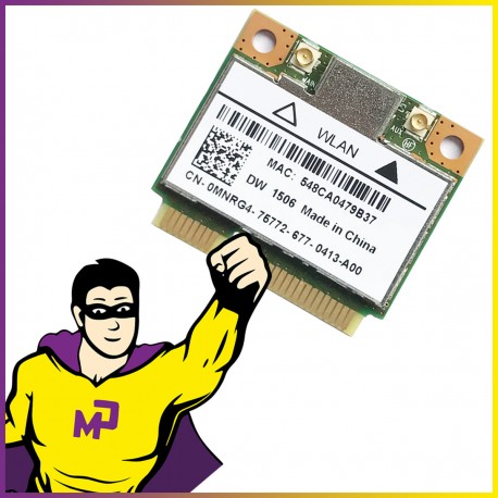 Mini-Carte Wifi Sans-Fil Atheros AR5B125 DW1506 Bluetooth 4.0 Wireless 4