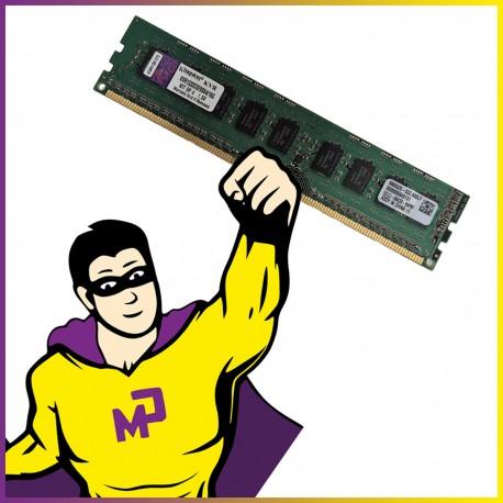 4GB RAM DDR3 Kingston KVR1333D3E9SK4/16G PC3-10600 1333 Mhz DIMM CL9 1.5V 2Rx8 PC