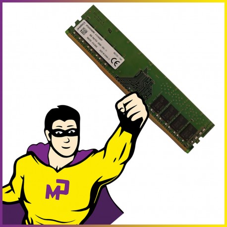 8GB RAM DDR4 Kingston HP26D4U9S8MD PC4-21300 2666 Mhz DIMM CL19 1.2V 1Rx8 PC