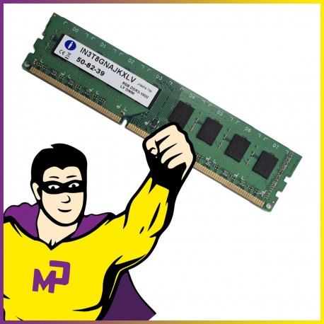 8GB RAM DDR3 INTEGRAL 1N3T8GNAJKXLV PC3-12800 1600 Mhz DIMM CL11 1.5V 2Rx8 PC