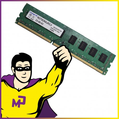 8GB RAM DDR3 INTEGRAL 1N3T8GNAJKXLV PC3-12800 1600 Mhz DIMM CL11 1.5V 2Rx8 PC