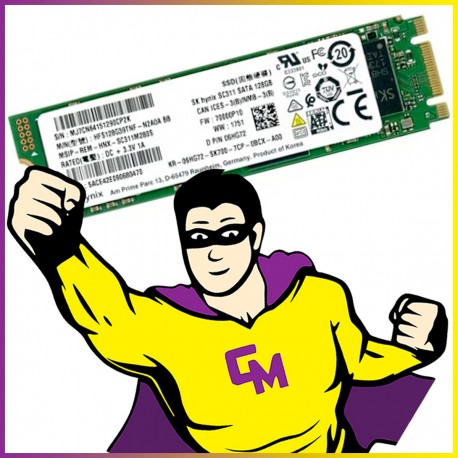 SSD NVMe M.2 128 Go SK Hynix HFS128G39TNF-N2A0A BB