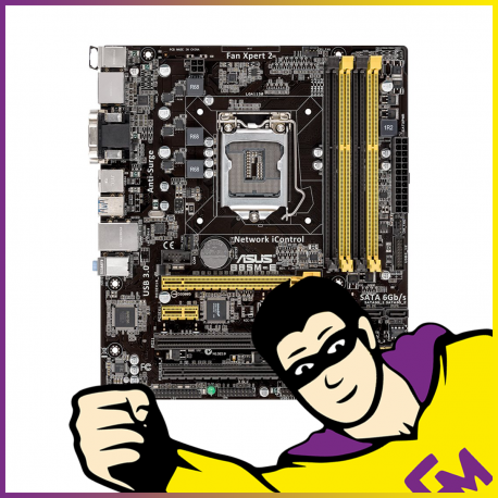 Carte Mère ASUS B85M-E LGA1150 MicroATX DDR3 HDMI VGA DVI DP