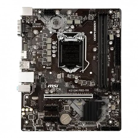 Carte Mère MSI H310M PRO-VH LGA1151 Format Micro ATX RAM DDR4 VGA HDMI